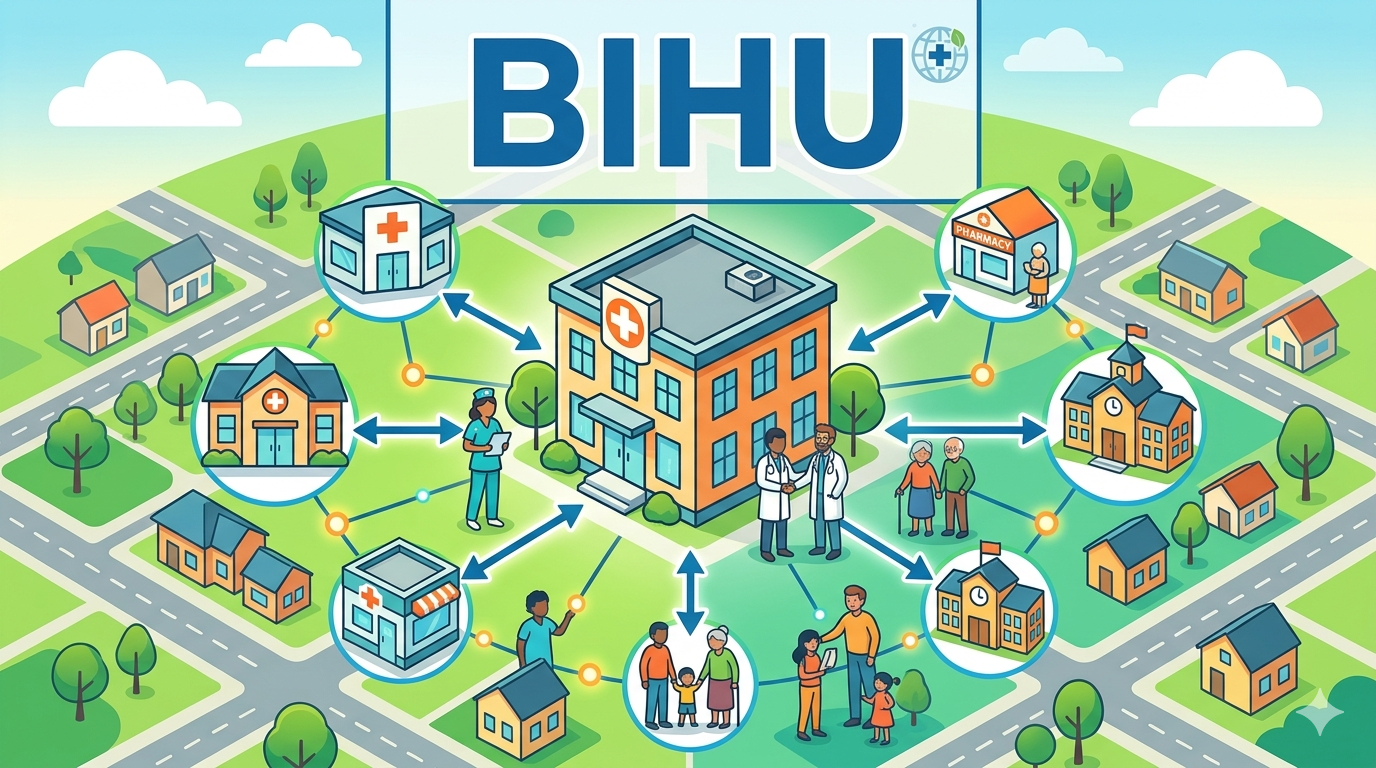 BIHU ( BLOCK INTEGRATED HEALTHCARE UNIT ) – idea of a Population based decentralized health ecosystem